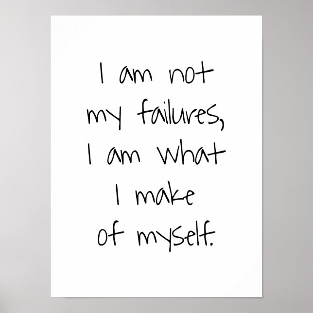 Mina fel Poster inte (Framsidan)