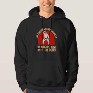 Mina fingrar är som pilar Karate T-shirt Hoodie