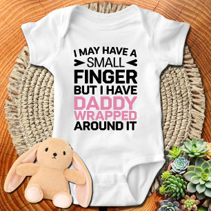 Mina fingrar kan vara små men jag har redan Pappa T Shirt