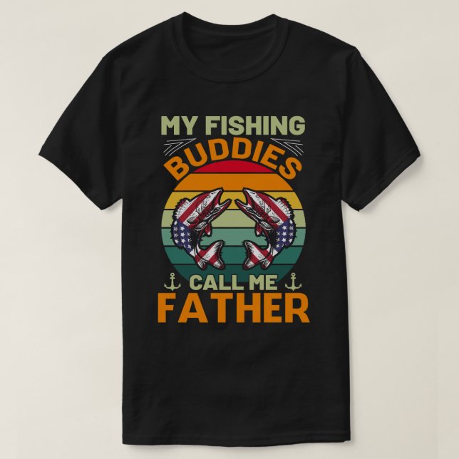 Mina fiskedagar kallar mig FAR Vintage T Shirt (Design framsida)