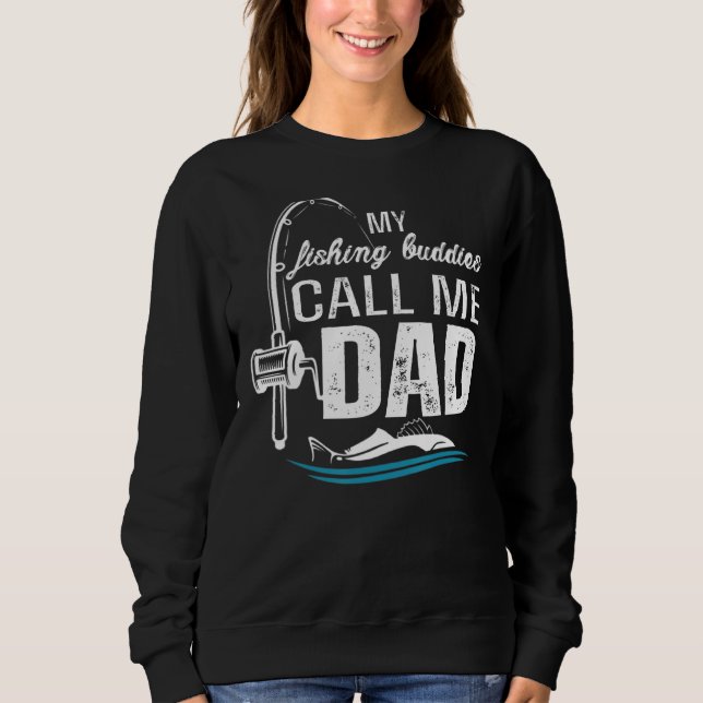 Mina fiskedagar kallar mig Pappa Far-dagen Birthda T Shirt (Framsida)