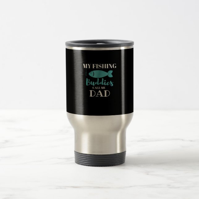 Mina fiskedagar kallar mig Pappa-fiskevatten Resemugg (Center)