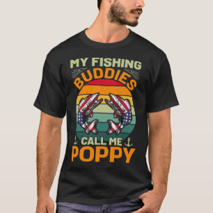Mina fiskedagar kallar mig POPPY-Vintage T Shirt