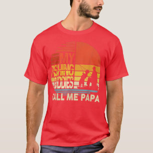 Mina fiskekanaler kallar mig Pappa Fars dag Manar T Shirt