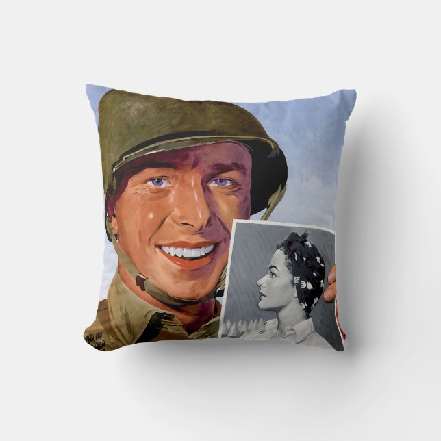 Mina flickor en Wow Kudde (Framsida)