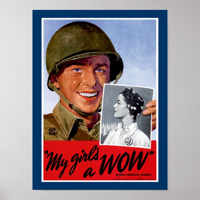 Mina flickor en Wow Poster (Framsidan)