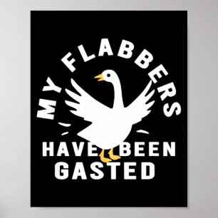 Mina fnissare har blivit skrämda Retrorealistiskt Poster
