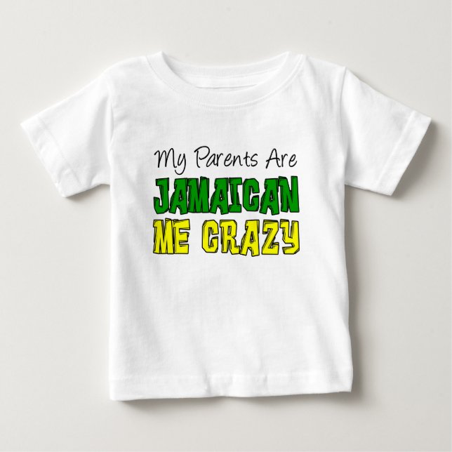 Mina föräldrar Jamaican Me Crazy T-shirt (Framsida)