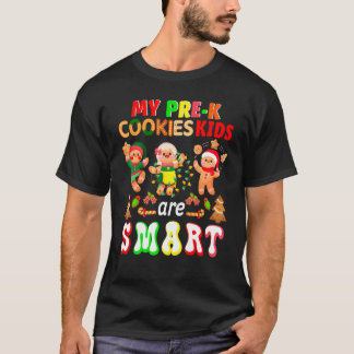 Mina förK-cookies-barn är smart Julafton-cookies-t T Shirt