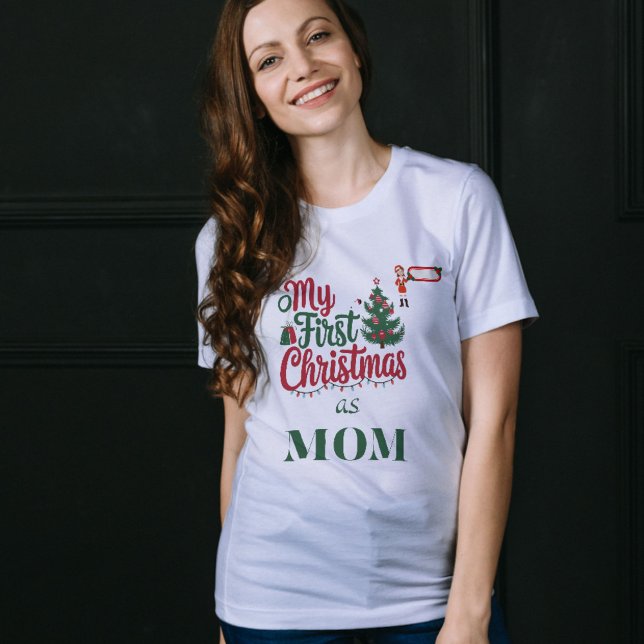 Mina första julklappar som Mamma-familjens jul T Shirt (Skapare uppladdad)