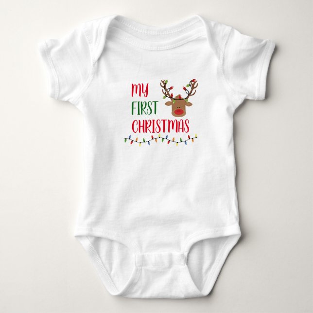 Mina första julklappar t-shirt (Framsida)