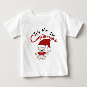Mina första jultomter och gåvor i Baby T-shirt