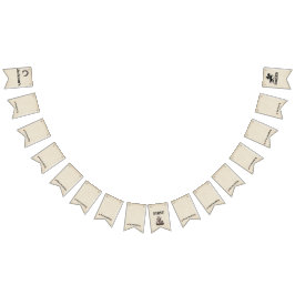 Mina första månatliga milstolpar för Rodeo Bunting Vimplar