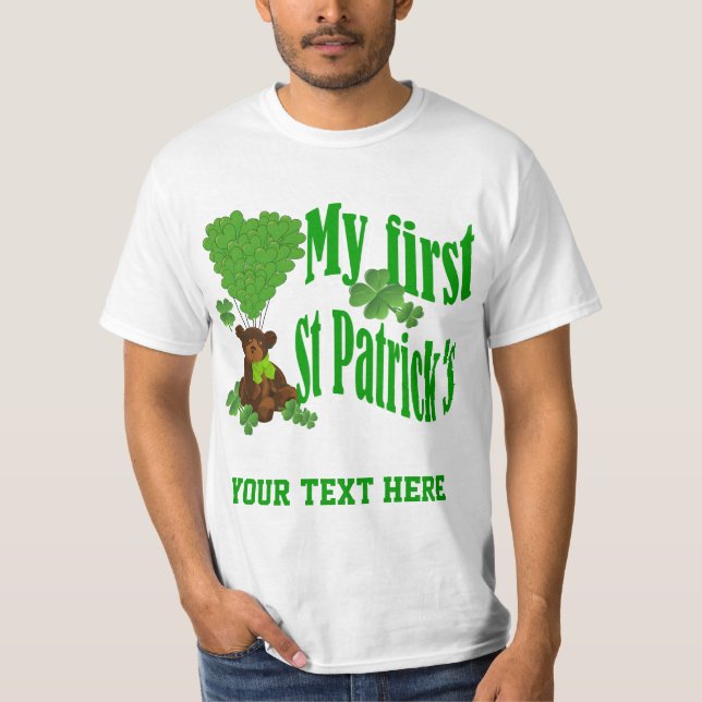 Mina första St. Patrick's Tee Shirt (Framsida)
