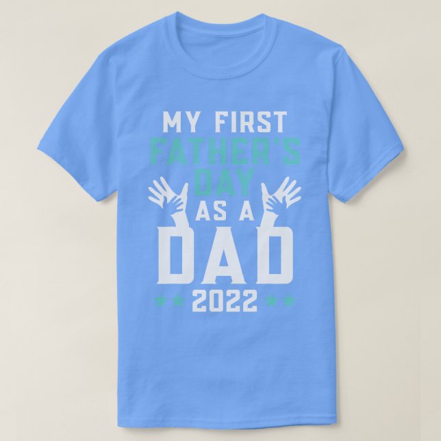 Mina första vänner Fars dag Pappa 2022 Far T Shirt (Design framsida)