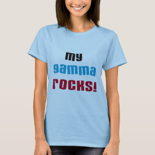 Mina Gamma Sten T-shirts och presenter