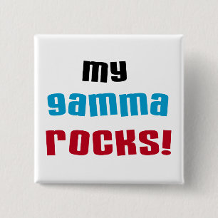 Mina Gamma Sten T-shirts och presenter Knapp