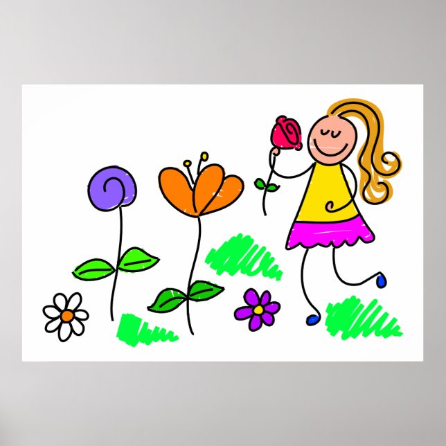 Mina Garden Poster (Framsidan)