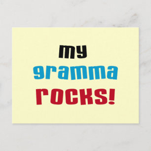 Mina Gramma Sten T-shirts och presenter Vykort