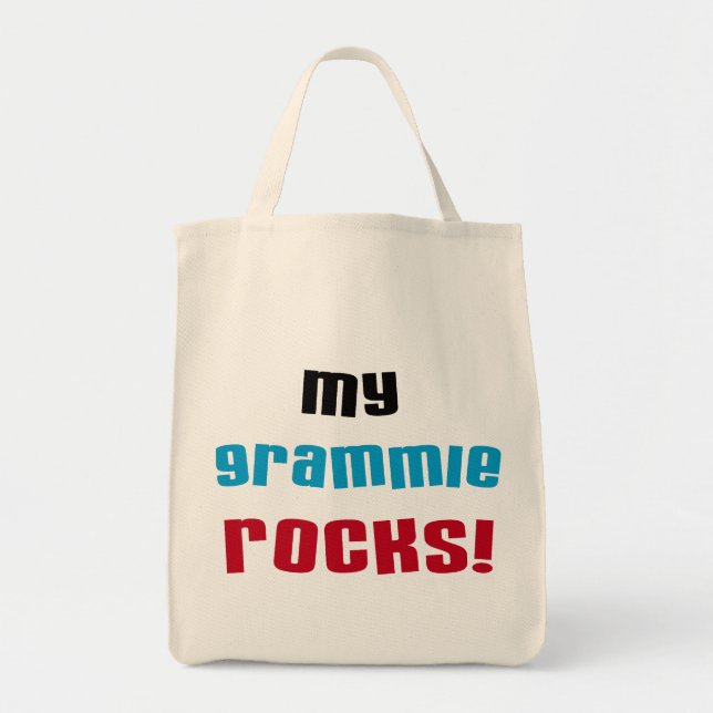 Mina Grammie Sten T-skjortor och gåvor Tygkasse (Framsidan)