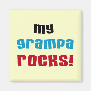Mina Grampa Sten T-skjortor och presenter Magnet