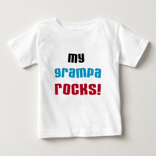 Mina Grampa Sten T-skjortor och presenter Tee (Framsida)
