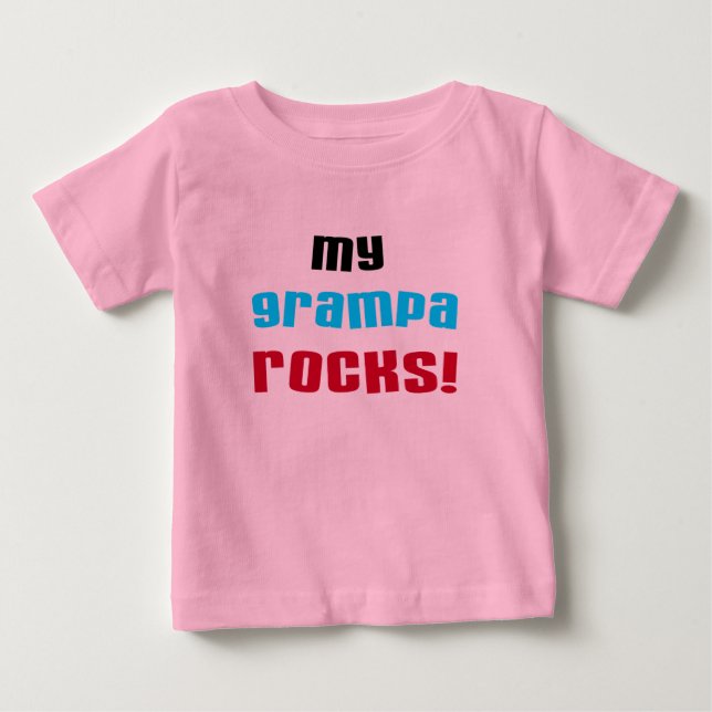 Mina Grampa Sten T-skjortor och presenter Tee Shirt (Framsida)