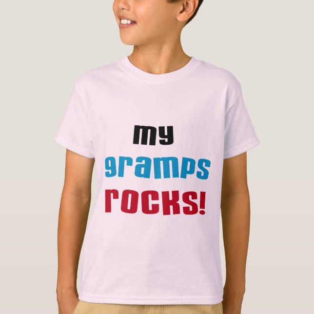 Mina Gramps Sten T-shirts och presenter (Framsida)