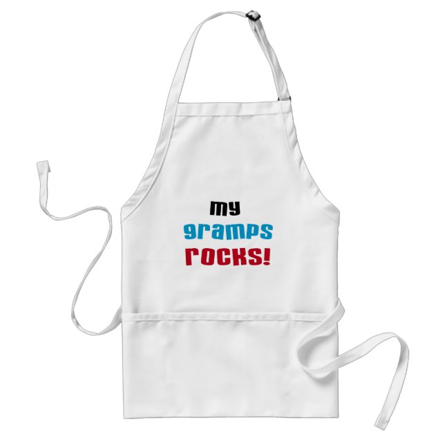 Mina Gramps Sten T-shirts och presenter Förkläde (Framsidan)