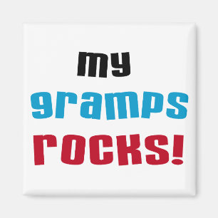 Mina Gramps Sten T-shirts och presenter Magnet
