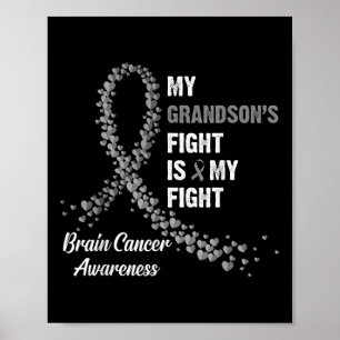 Mina Grandsons kämpar mot min medvetenhet om cance Poster