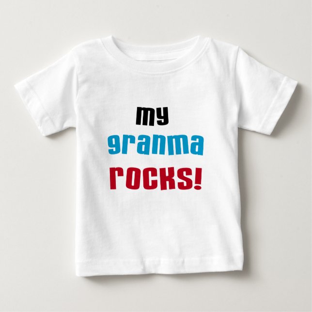 Mina Granma Sten T-skjortor och gåvor T Shirt (Framsida)