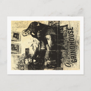Mina herrar Grindhouse Postcard 1 av 4 Vykort