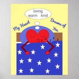 Mina hjärtan drömmer om dig: poster