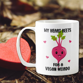 Mina hjärtan för en vegantyrdo, Alla hjärtans. Kaffemugg