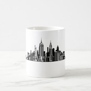 Mina hjärtan för New York Mugg