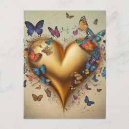 "Mina hjärtan, mitt allt - min skovgiriga flickvän Vykort