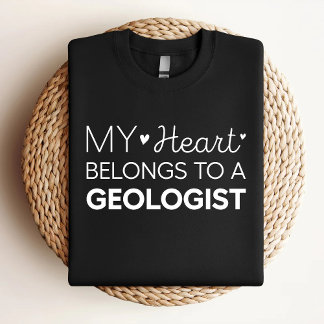 Mina hjärtefrågor till en geolog Tillhör som geolo T Shirt