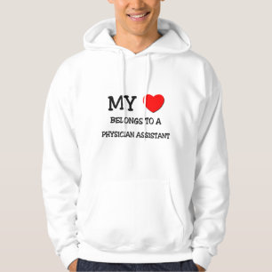 Mina hjärtliga Tillhör till en PHYSICIAN ASSISTA Sweatshirt Med Luva