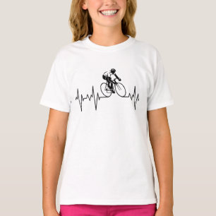Mina hjärtslag för cykling t shirt