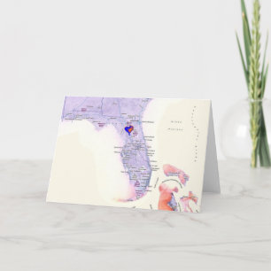 Mina hjärtslag i Florida Kort