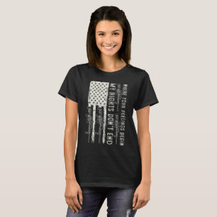 Mina Höger slutar inte där dina känslor börjar i U T Shirt