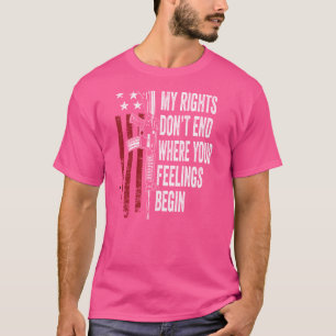 Mina Höger slutar inte där dina känslor börjar - p T Shirt