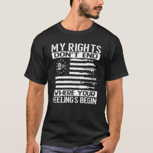 Mina Höger slutar inte där dina känslor börjar T Shirt