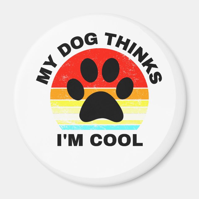 Mina Hund tror att jag är Coola Magnet (Framsidan)