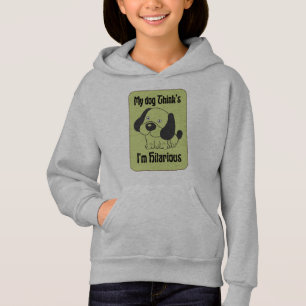 Mina Hund tror att jag är Superskoj Pet Funny T Shirt
