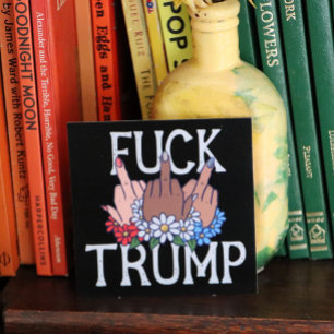 Mina känslor på Donald Trump United we står Poster