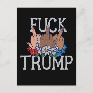 Mina känslor på Donald Trump United we står Vykort