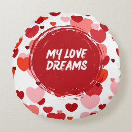 mina _kärlek_ drömmar_ rund kudde