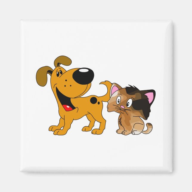 Mina Kärlek-katter i Hund! Magnet (Framsidan)